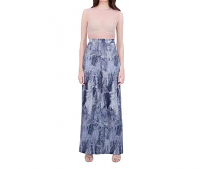 BETHELHELENA BOUNDLESS PANT-SKIRT IN STORMY ADMIRAL BLUE