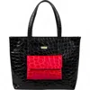Bethelhelena Everything Gem Shoulder Bag In Onyx-red Saphire In Multi