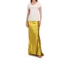 Bethelhelena For Women By Women Short Sleeve Tee In White In Gold Text In Multi