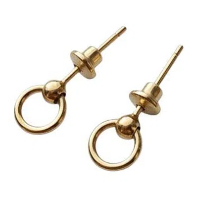 Pre-owned Betony Vernon "o'ring Earrings Maxi Mini" 18kt Gold - In Stock In Multi