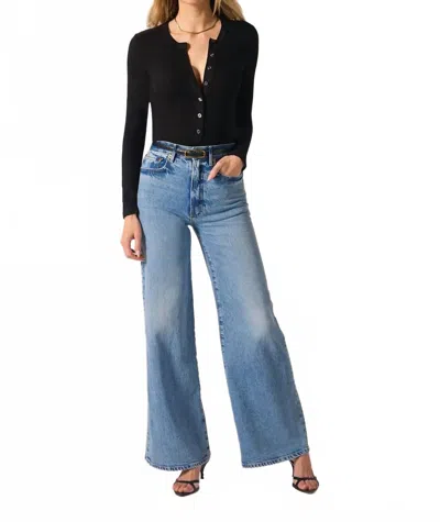Betro Simone Alexa Wide Leg Jeans In Blue