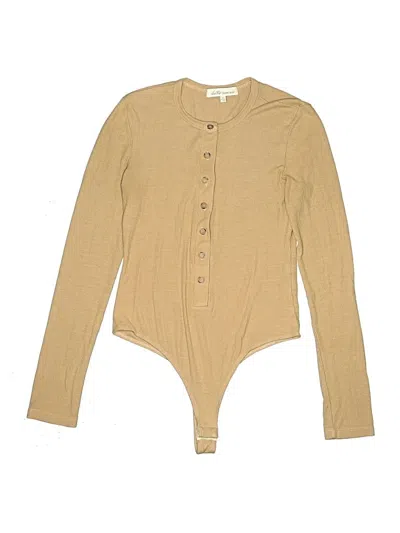 Pre-owned Betro Simone Bodysuit In Tan