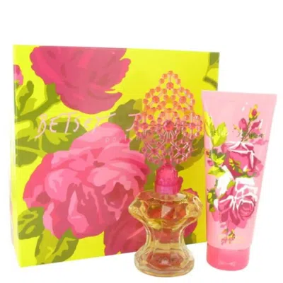 Betsey Johnson 2 Piece Gift Set 2 Piece Gift Set With 3.4 oz Edp In Transparent