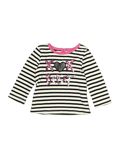 Pre-owned Betsey Johnson Babies' 3/4 Sleeve T-shirt In Pink