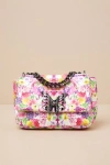 Betsey Johnson Abstract Adoration Multi Kaleidoscope Floral Handbag