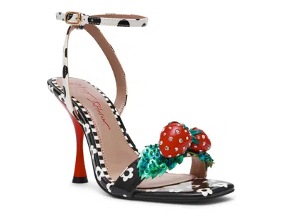 Betsey Johnson Addison Ankle Strap Sandal In Multi