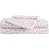 Betsey Johnson Ballet Bows Sheet Set In Pink