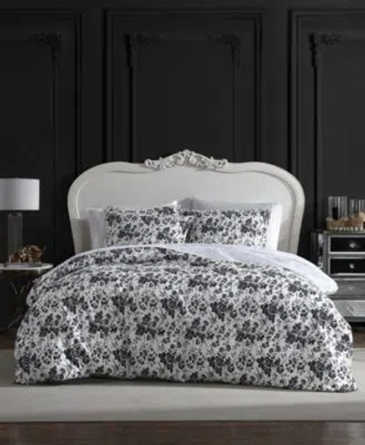 Betsey Johnson Betseys Toile Duvet Cover Sets In Black