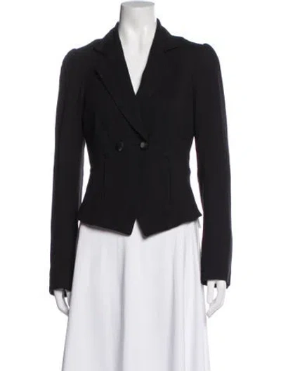 Pre-owned Betsey Johnson Blazer In Black