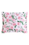 Betsey Johnson Blooming Roses Duvet Cover & Sham Set In Light Pastel Pink