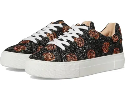 Betsey Johnson Blue By  Sidny Sneakers Women's 6 Pumpkins Rhinestone Shoes Fzp544