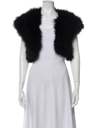 Pre-owned Betsey Johnson Bolero In Black