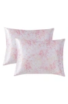 Betsey Johnson Butterfly Garden Duvet Cover & Sham Set In Pink