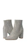 Betsey Johnson Cady Ankle Boot In Rhinestones In Multi