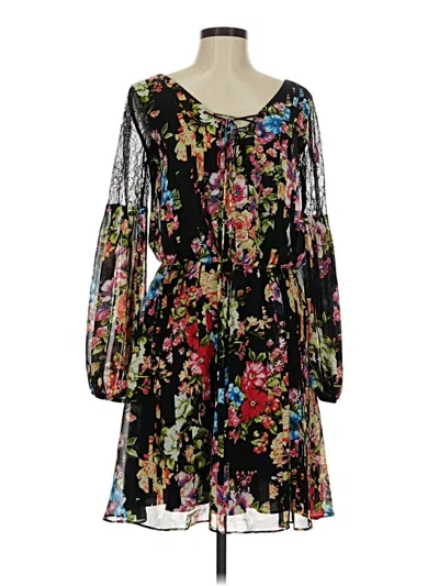 Pre-owned Betsey Johnson Casual Dress In Black