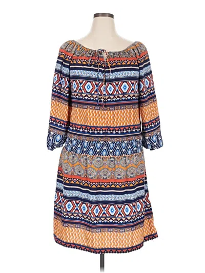 Pre-owned Betsey Johnson Casual Dress In Orange