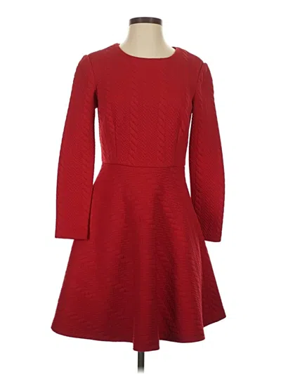 Pre-owned Betsey Johnson Casual Dress In Red
