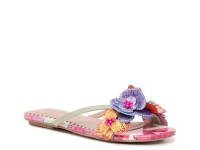 Betsey Johnson Cayden Butterfly Sandal In Multi