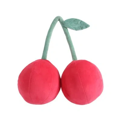 Betsey Johnson Cherry Pillow Novelty Pillow In Red