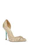 BETSEY JOHNSON BETSEY JOHNSON CHIC HALF D'ORSAY PUMP