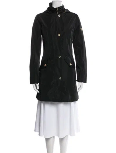 Pre-owned Betsey Johnson Coat In Black