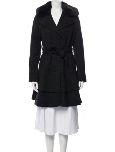 Pre-owned Betsey Johnson Coat In Multi
