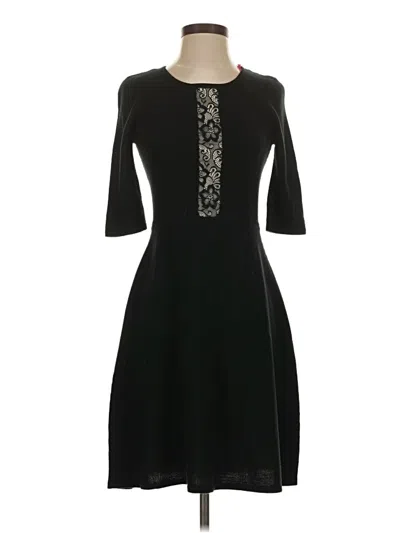 Pre-owned Betsey Johnson Cocktail Dress In Black