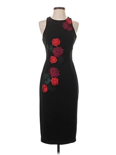 Pre-owned Betsey Johnson Cocktail Dress In Black
