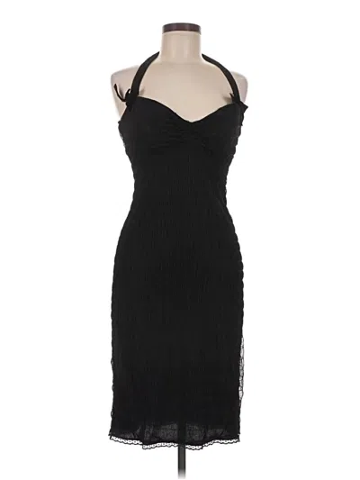Pre-owned Betsey Johnson Cocktail Dress In Black