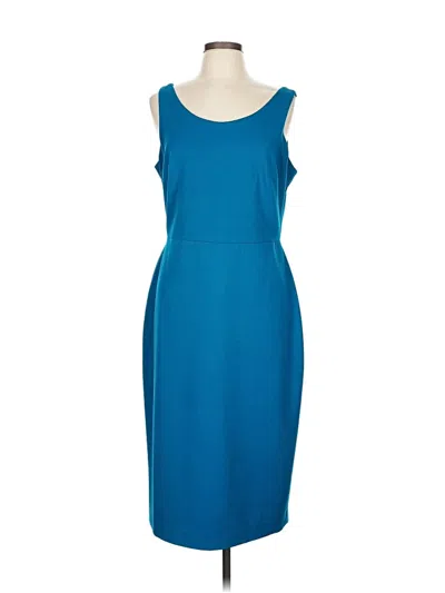 Pre-owned Betsey Johnson Cocktail Dress In Blue