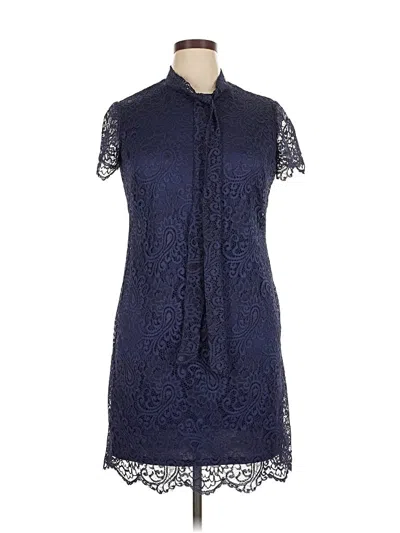 Pre-owned Betsey Johnson Cocktail Dress In Blue