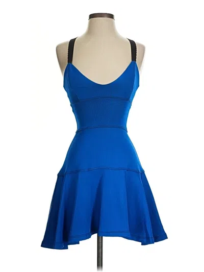 Pre-owned Betsey Johnson Cocktail Dress In Blue