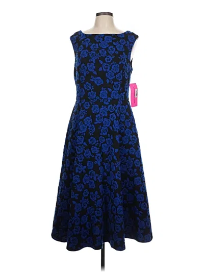 Pre-owned Betsey Johnson Cocktail Dress In Blue