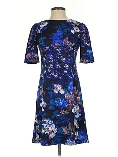 Pre-owned Betsey Johnson Cocktail Dress In Blue