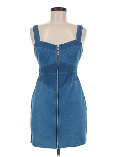 Pre-owned Betsey Johnson Cocktail Dress In Blue