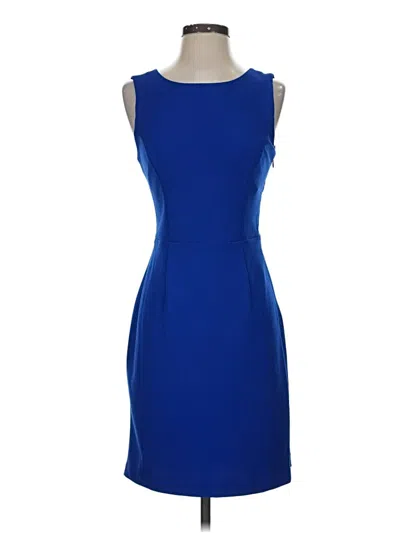 Pre-owned Betsey Johnson Cocktail Dress In Blue