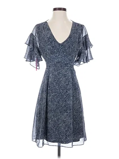 Pre-owned Betsey Johnson Cocktail Dress In Blue