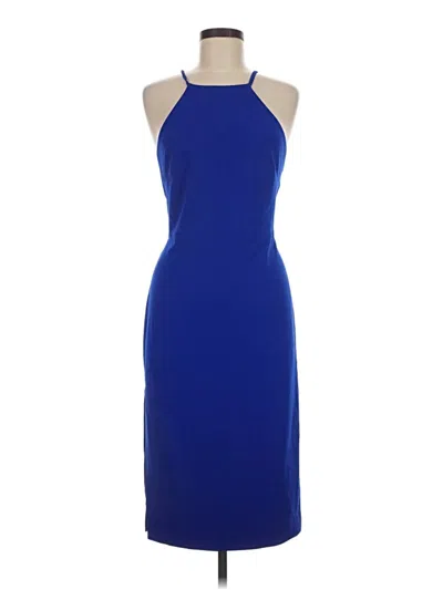 Pre-owned Betsey Johnson Cocktail Dress In Blue