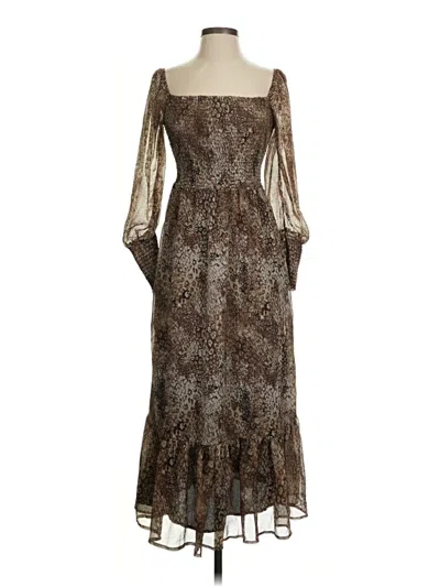 Pre-owned Betsey Johnson Cocktail Dress In Brown