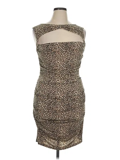 Pre-owned Betsey Johnson Cocktail Dress In Brown
