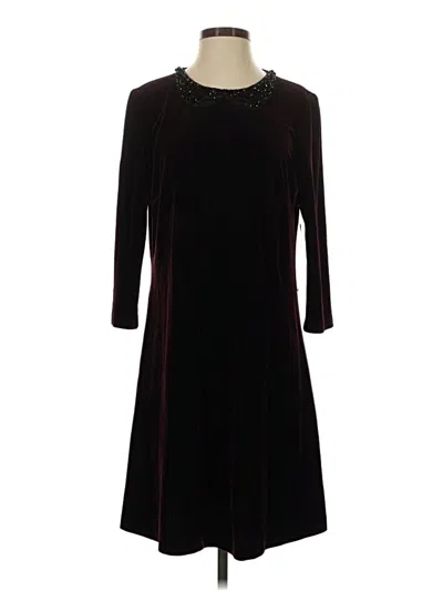 Betsey Johnson Cocktail Dress In Burgundy
