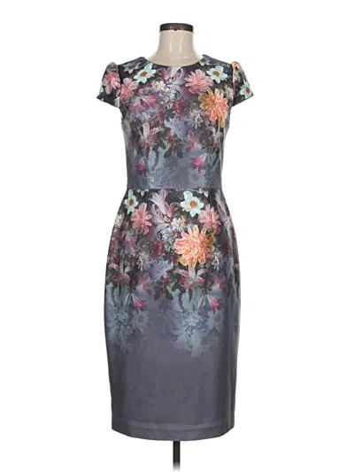 Pre-owned Betsey Johnson Cocktail Dress In Gray