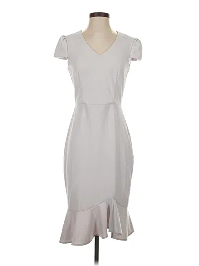 Pre-owned Betsey Johnson Cocktail Dress In Gray