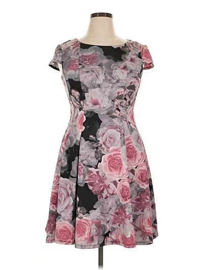 Pre-owned Betsey Johnson Cocktail Dress In Gray
