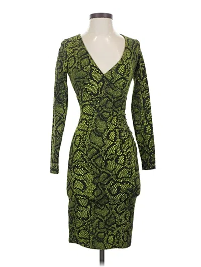Pre-owned Betsey Johnson Cocktail Dress In Green