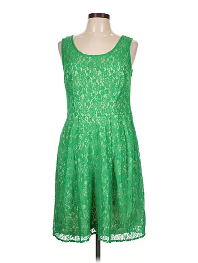 Pre-owned Betsey Johnson Cocktail Dress In Green