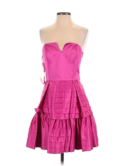 Pre-owned Betsey Johnson Cocktail Dress In Pink