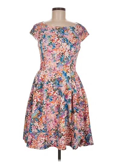 Pre-owned Betsey Johnson Cocktail Dress In Pink