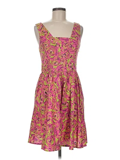 Pre-owned Betsey Johnson Cocktail Dress In Pink