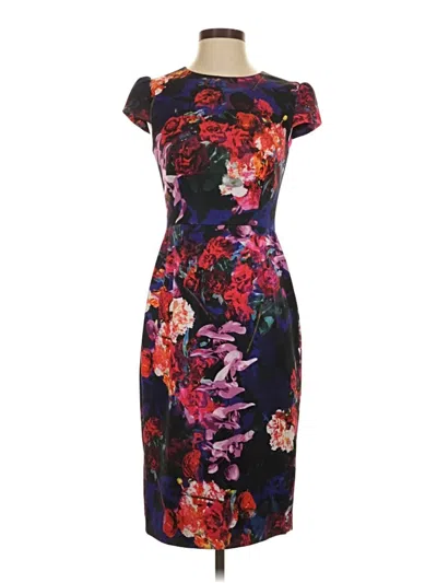 Pre-owned Betsey Johnson Cocktail Dress In Purple